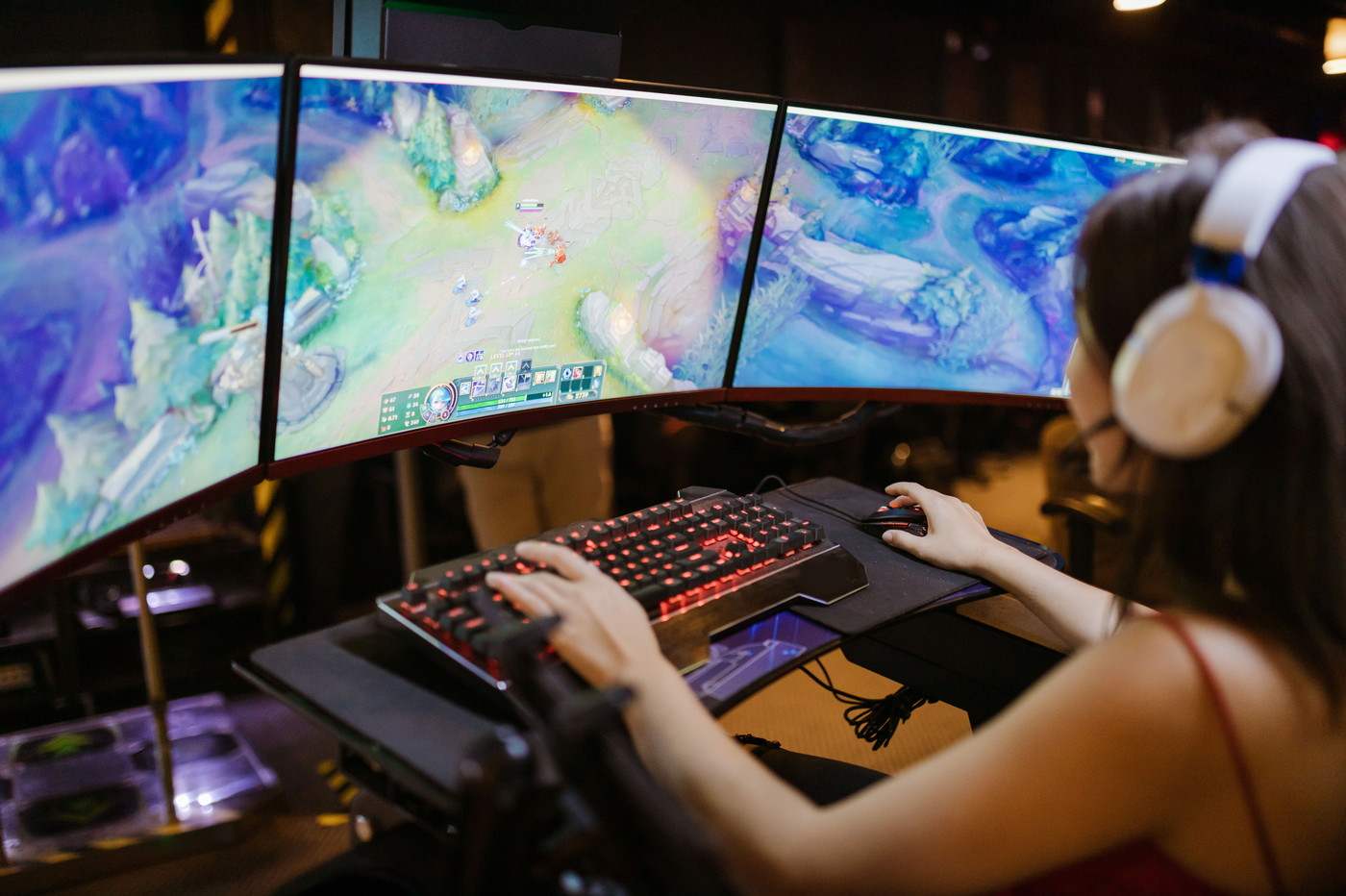 A player in a game session, where a rewarded video has to be worth watching